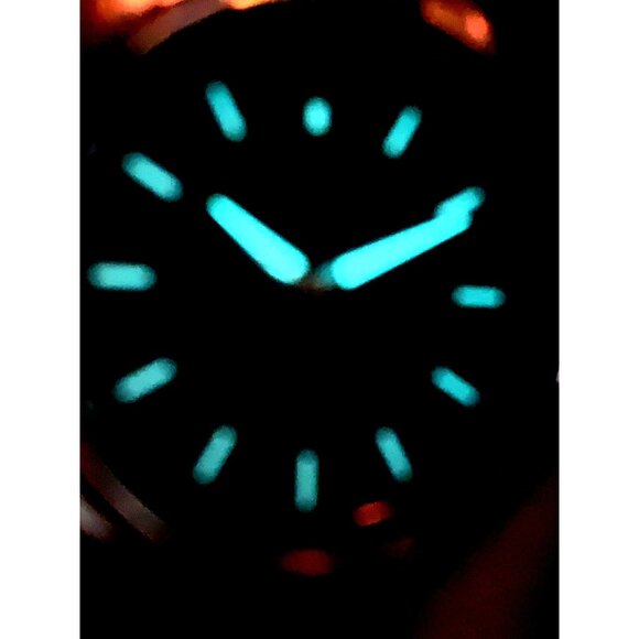 Citizen Men's Watch AW1240-57L Eco Drive Super Titanium Blue Dial Date 42mm - Picture 8 of 15